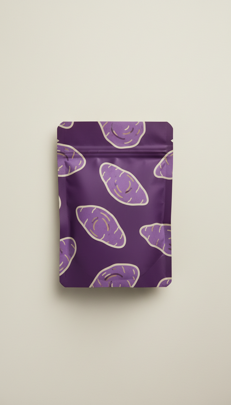 Recharge poudre d’ube en sachet refermable