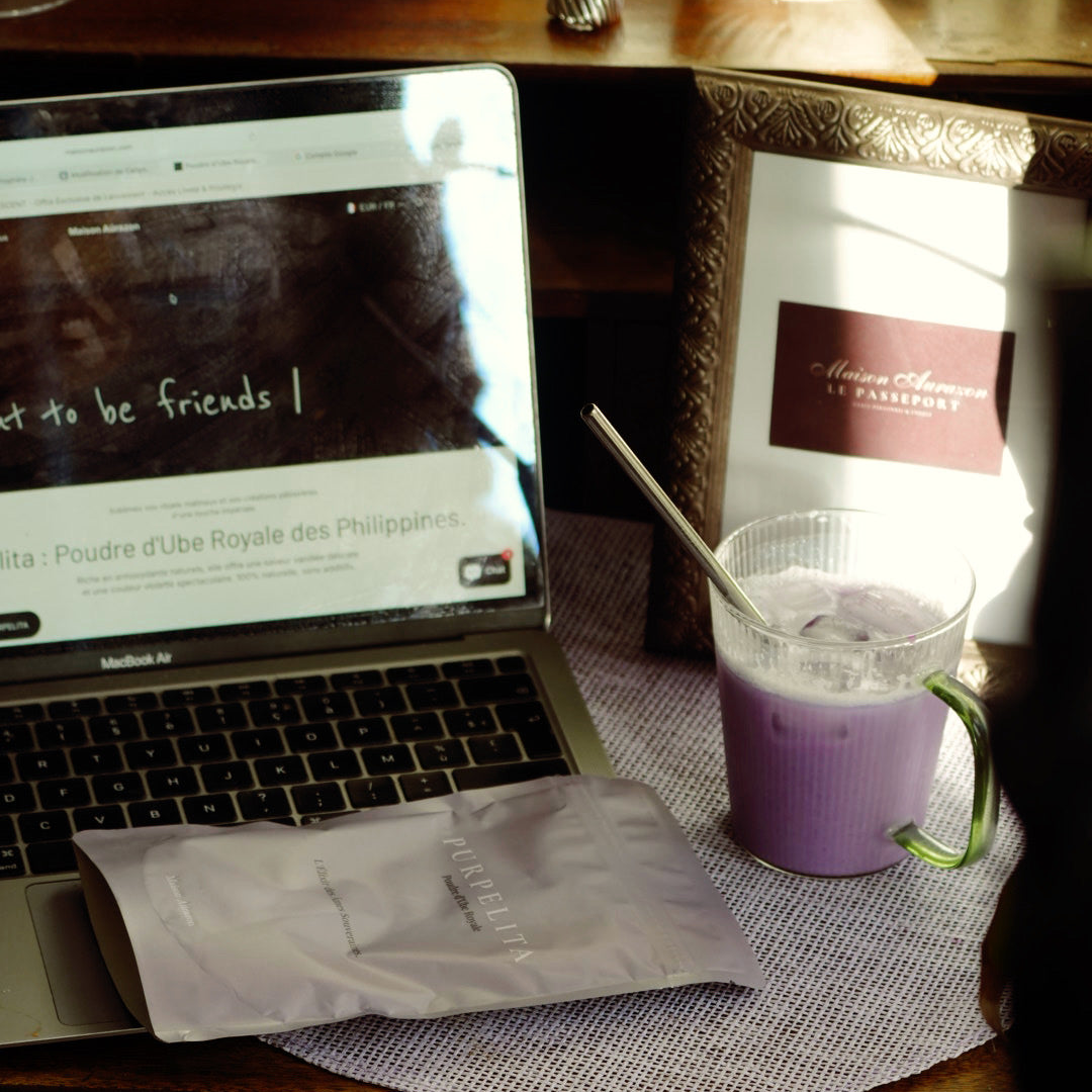 Purpelita — Poudre d'Ube Royale | L'Élixir Violet | 100g