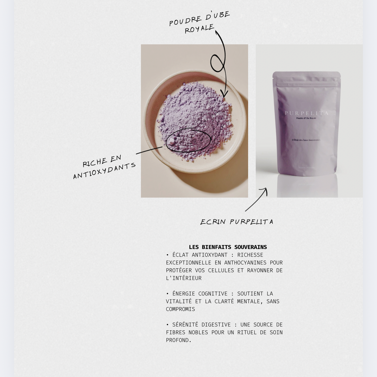 Purpelita : Poudre d'Ube Royale